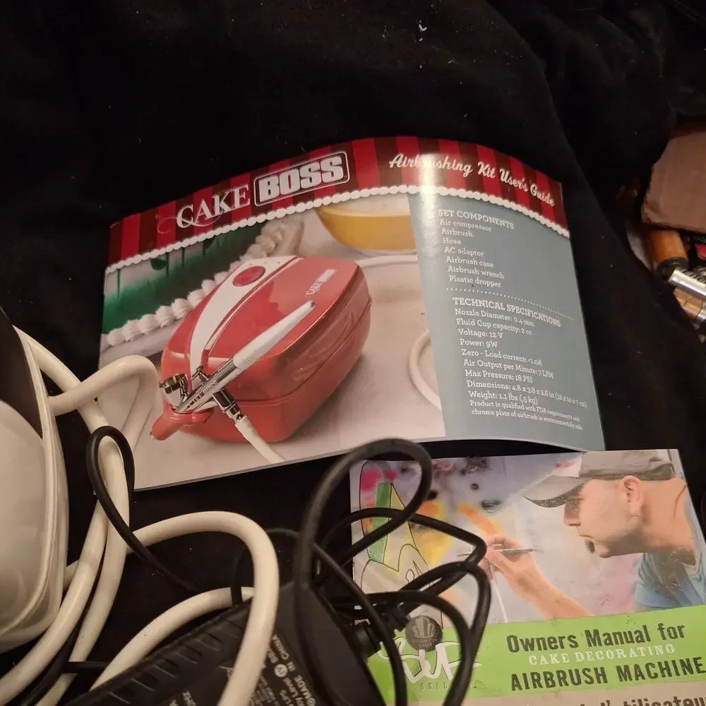 Duff Goldman Cake Decorating Airbrush Machine - Charm City Cakes - Baking tested